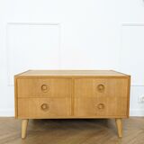 Small vintage oak sideboard