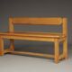 Vintage Rustic Wooden Oak Bench