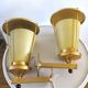 Pair of 50s design wall lamps
