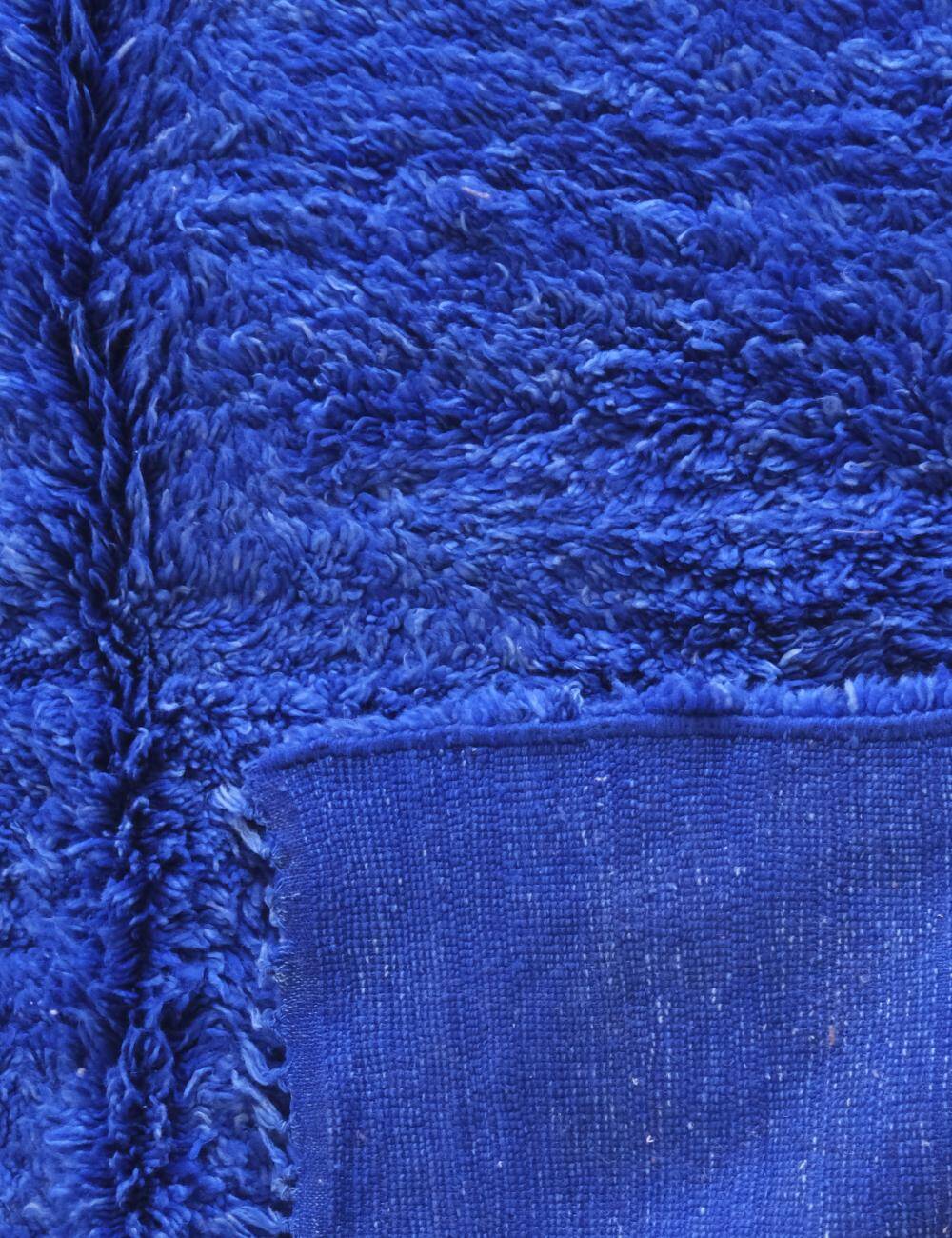 Vintage Majorelle Blue Rug - 336 x 203 cm