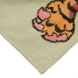 Tapis tigre turc en laine noué à la main 142 cm x 227 cm