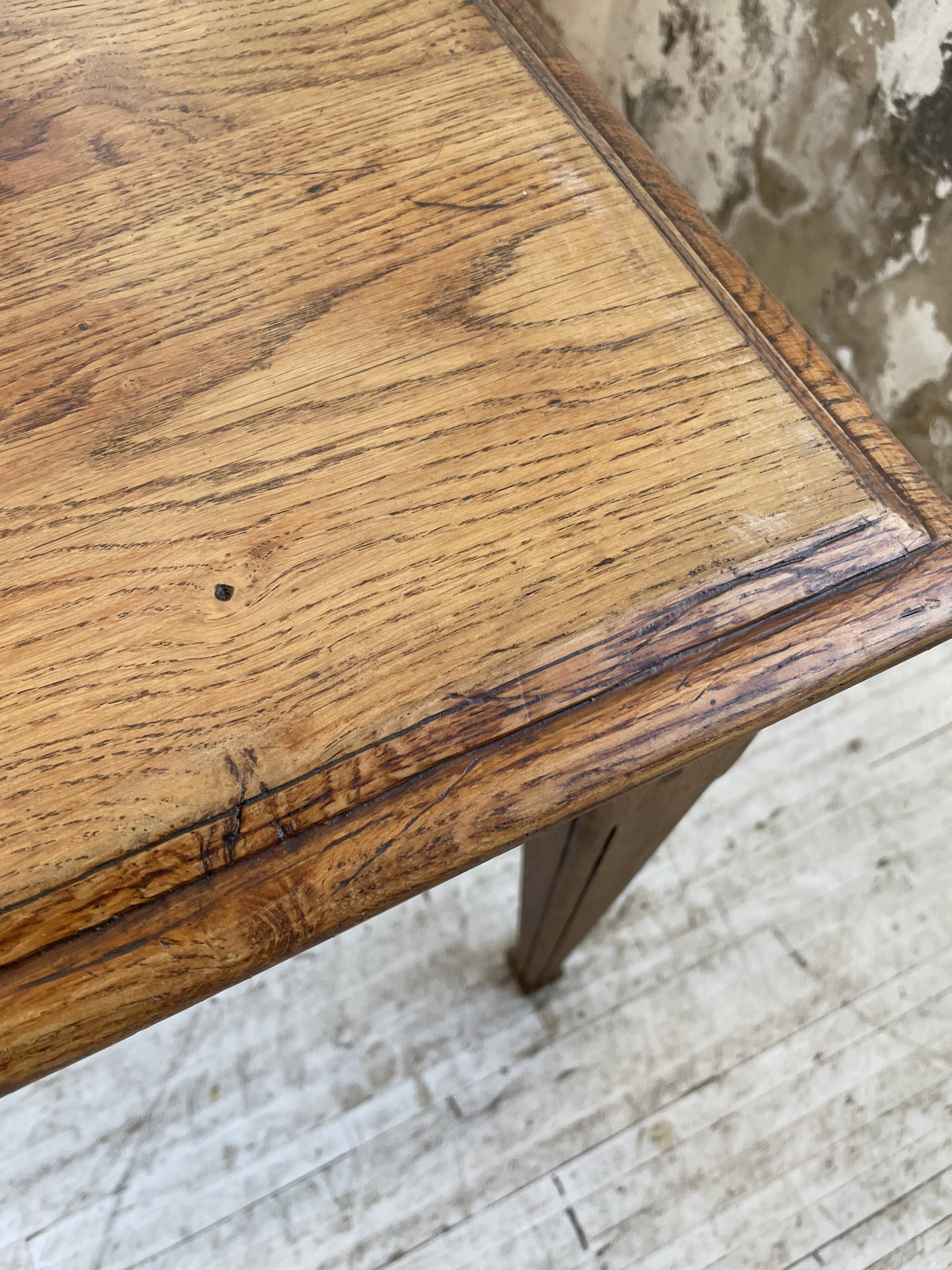 Oak desk 1900