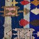 Tapis marocain boucherouite 145x185cm