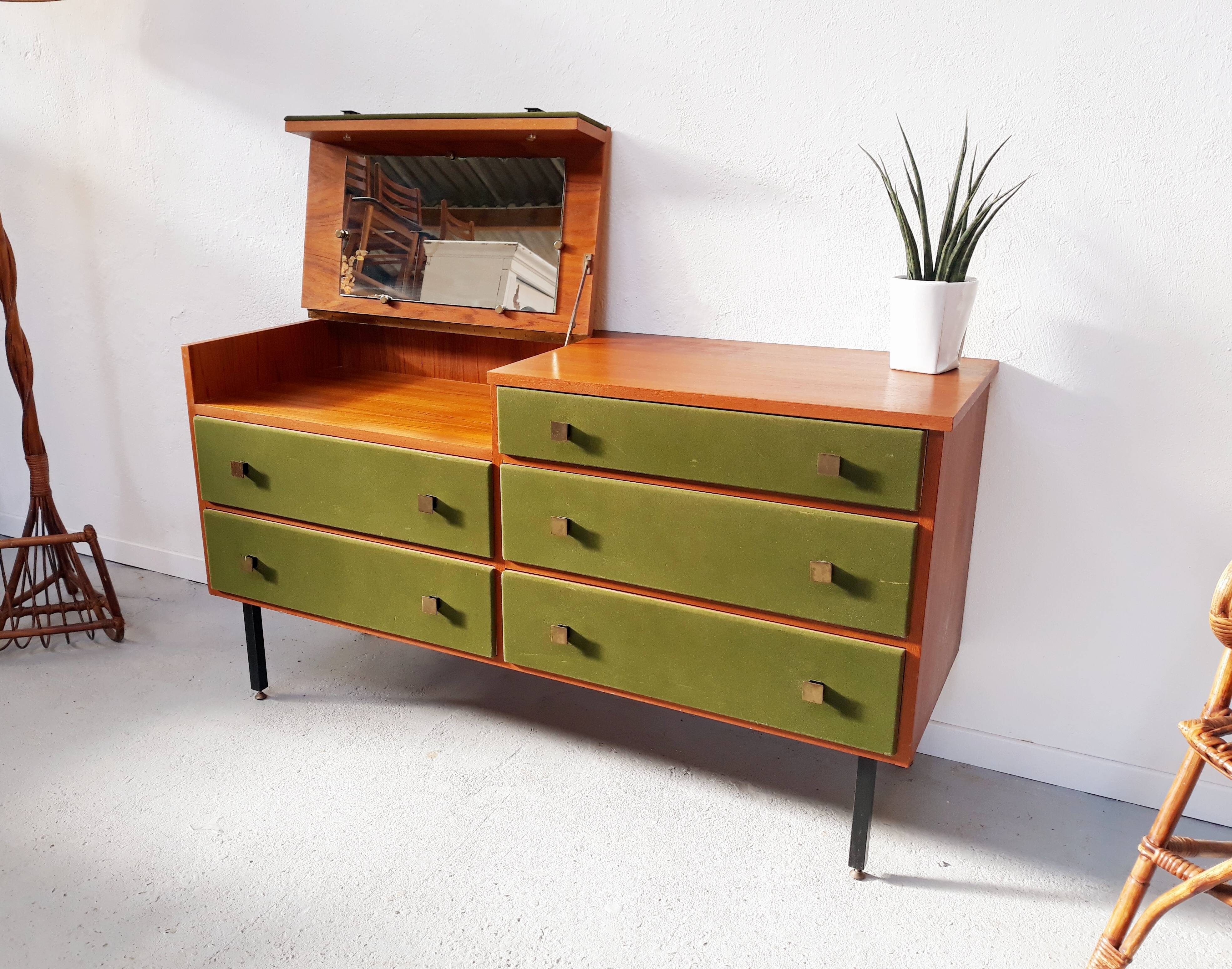 Commode coiffeuse design par Roger Landault