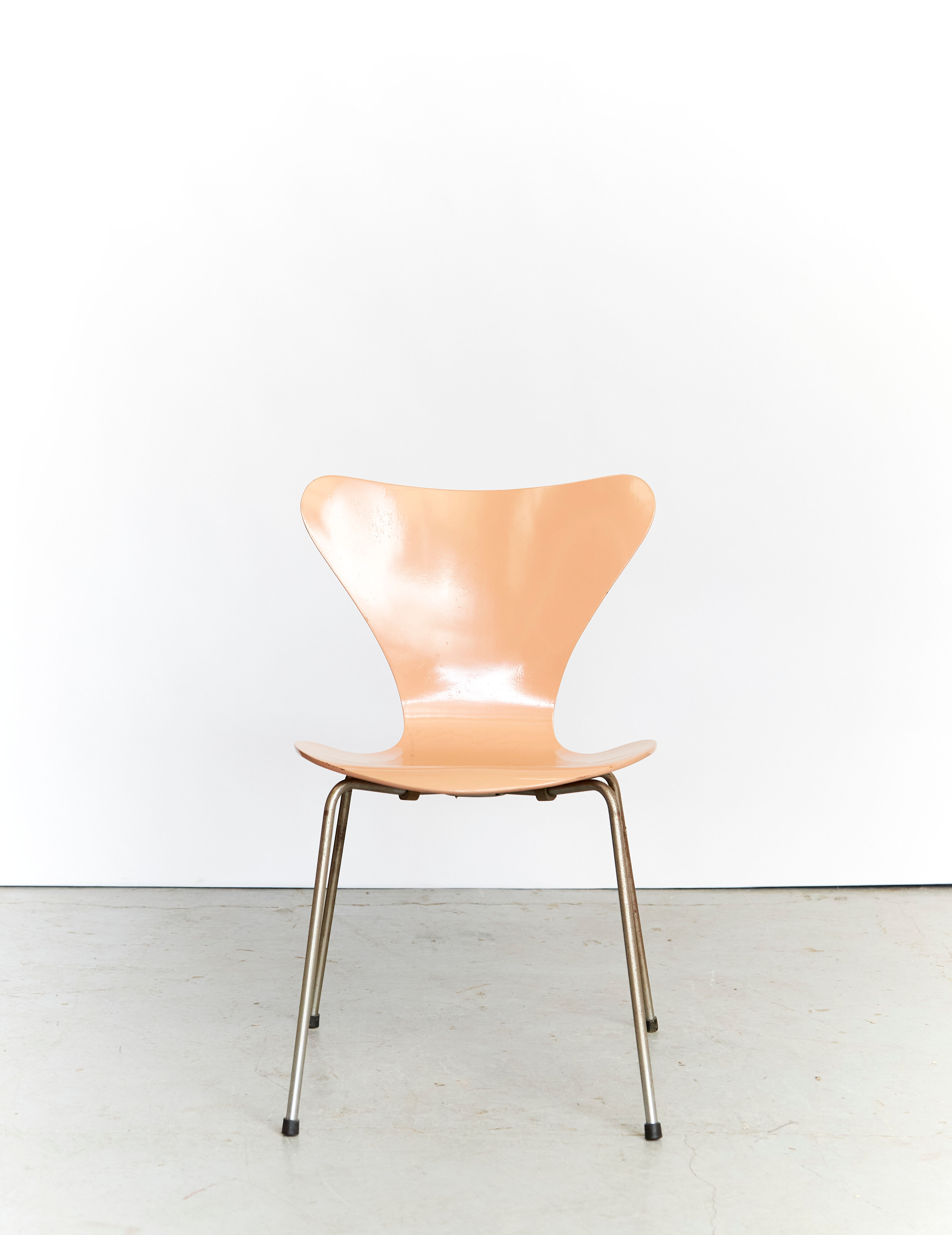 3107 Side Chairs by Arne Jacobsen for Fritz Hansen, 1965, Set of 5