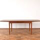 Mid-century Danish teak extendable dining table, 1960s.