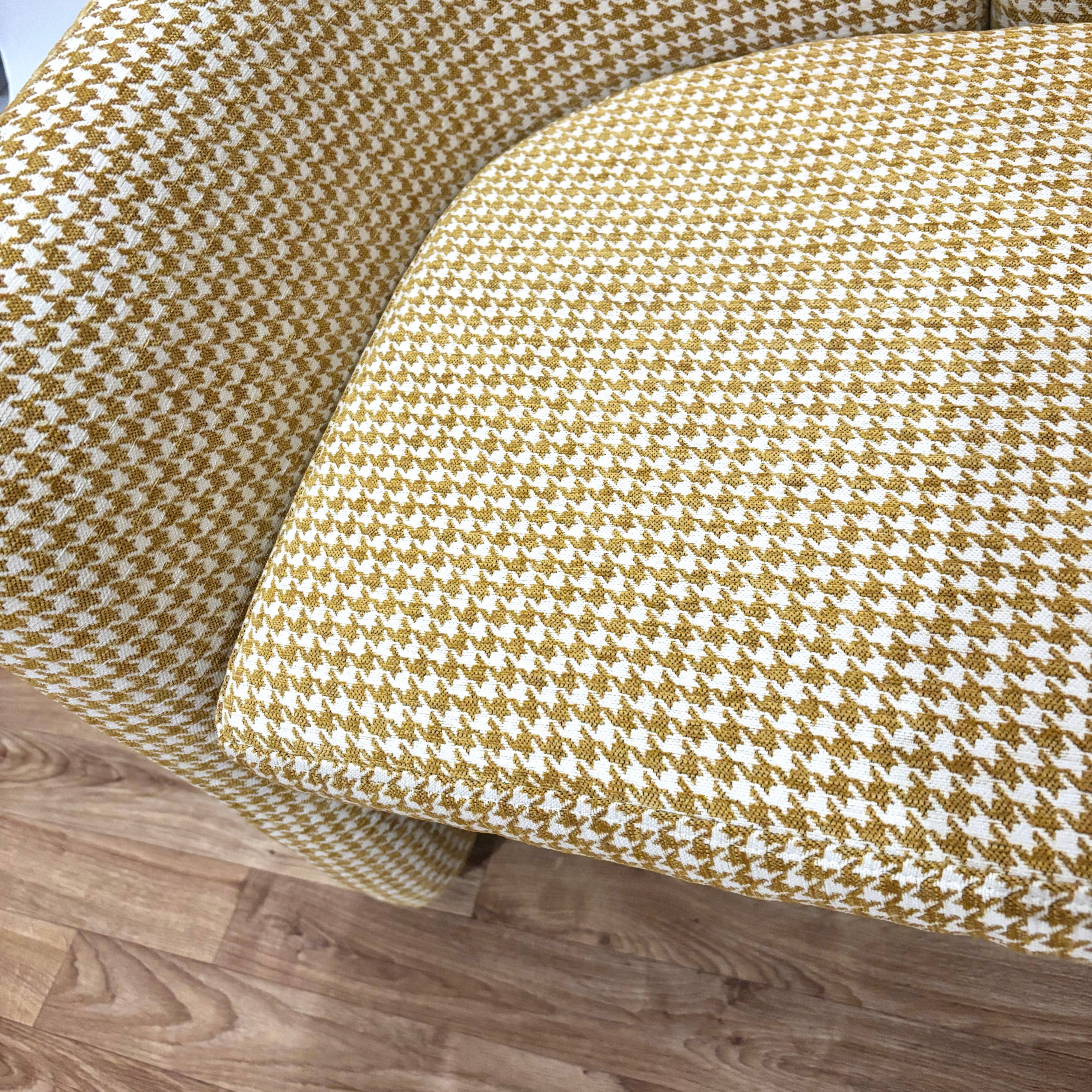 Italian armchair from the 1970s reupholstered.