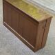 Vintage wooden farmhouse trunk 117x31x68cm