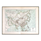 Old map of Asia 1887 – Vintage geographical map