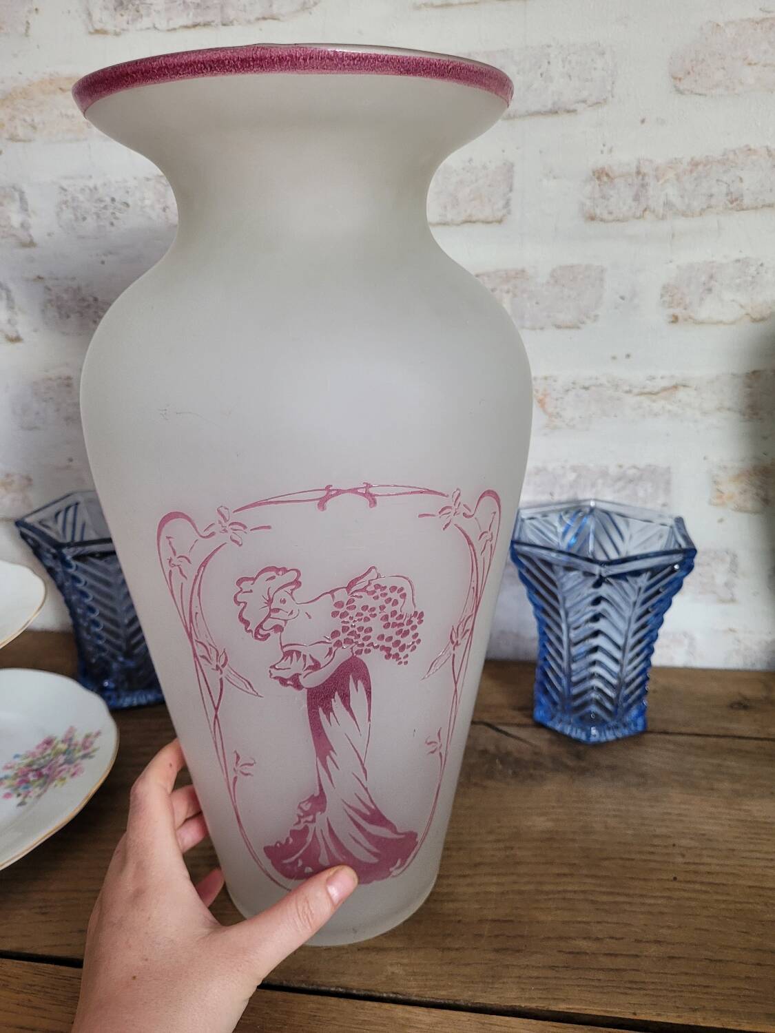Large Art Nouveau vase
