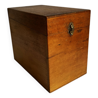 Boite à fiches, rangement du bureau