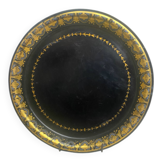 Napoleon III papier-mâché plateau