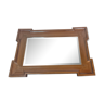 Miroir design art déco en bois forme géométrique 58x84cm