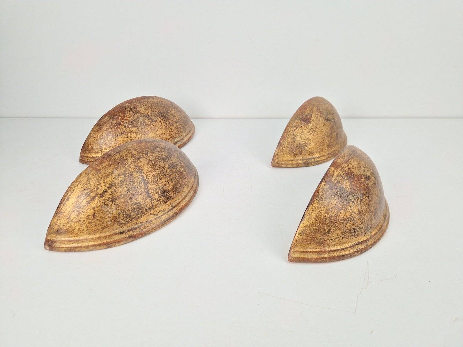 Terracotta Lisicia Wall Lamps from Paolo Marioni, 1970s, Set of 4