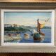 Painting: oil on panel - Marine