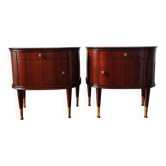 Pair of Italian bedside tables 1956