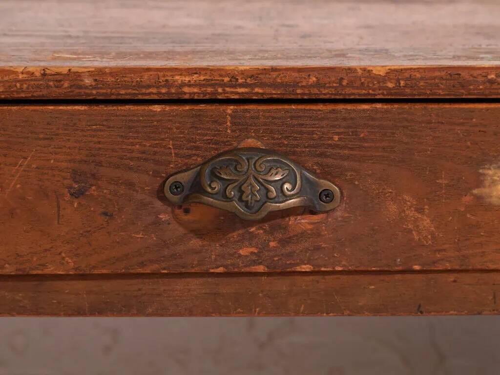 Old Japanese low table Chabudai – Showa period (c.1926-1970) #3