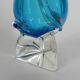 Vintage glass vase Val St. Lambert, 1950s