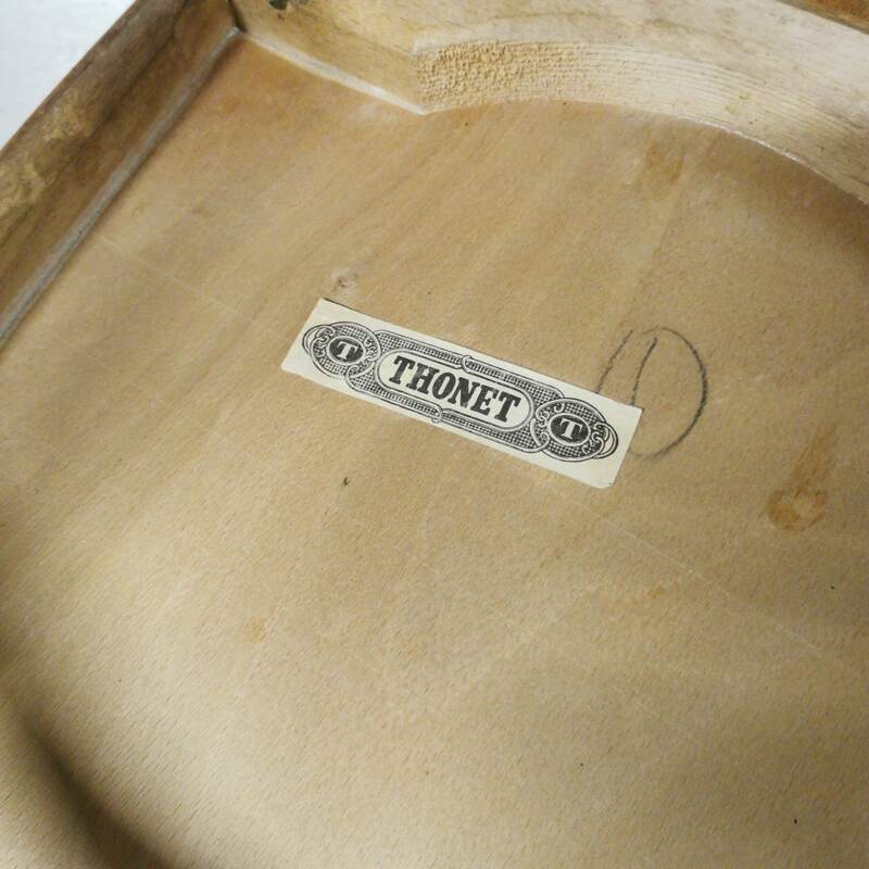 Pair of Thonet bistro chairs