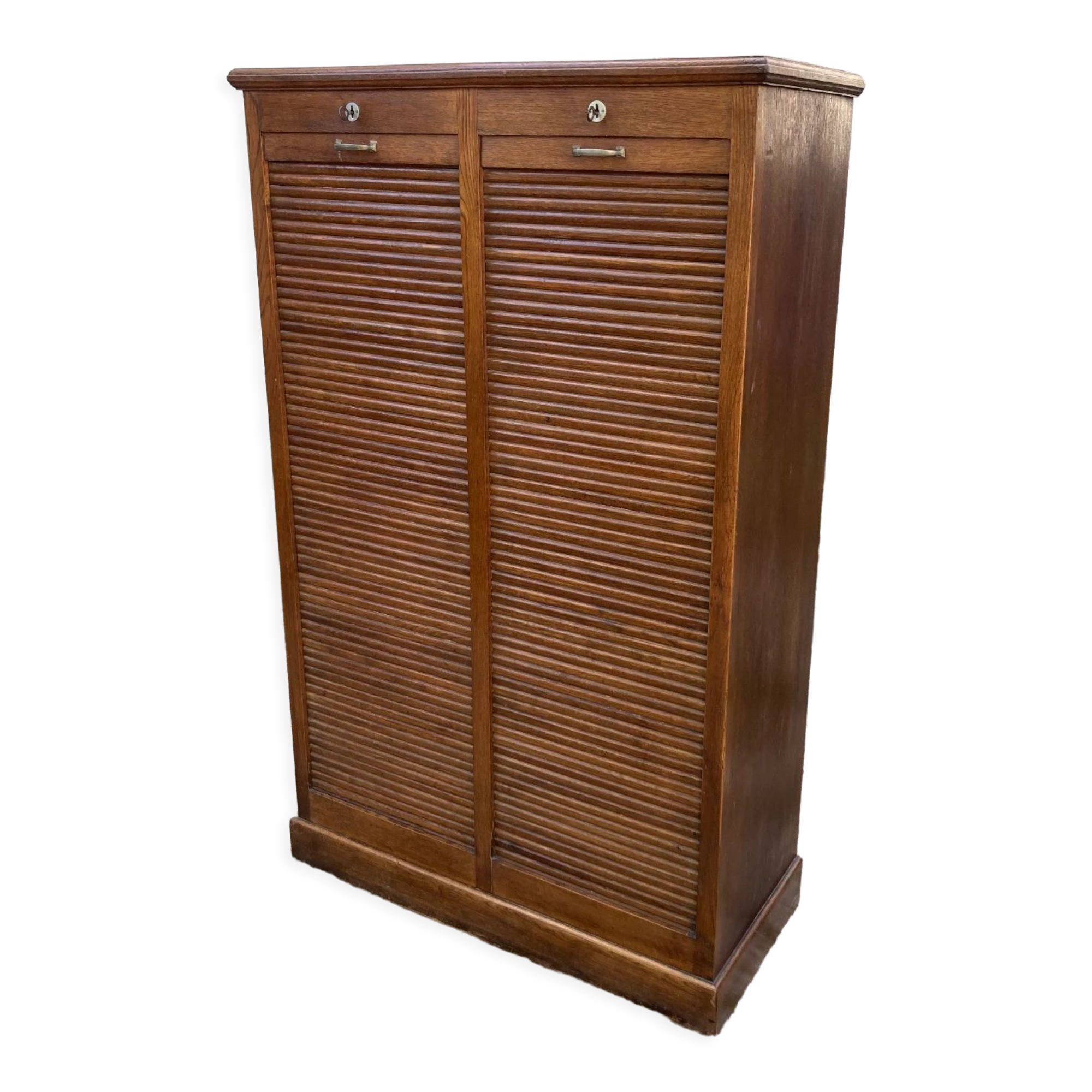 Vintage double curtain binder