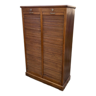 Vintage double curtain binder