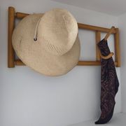 Porte-manteau mural bois courbé