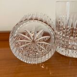 Christmas Pop-up 2022 - Trio of cut crystal whisky glasses