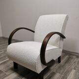 Restored armchair by Jindrich Halabala