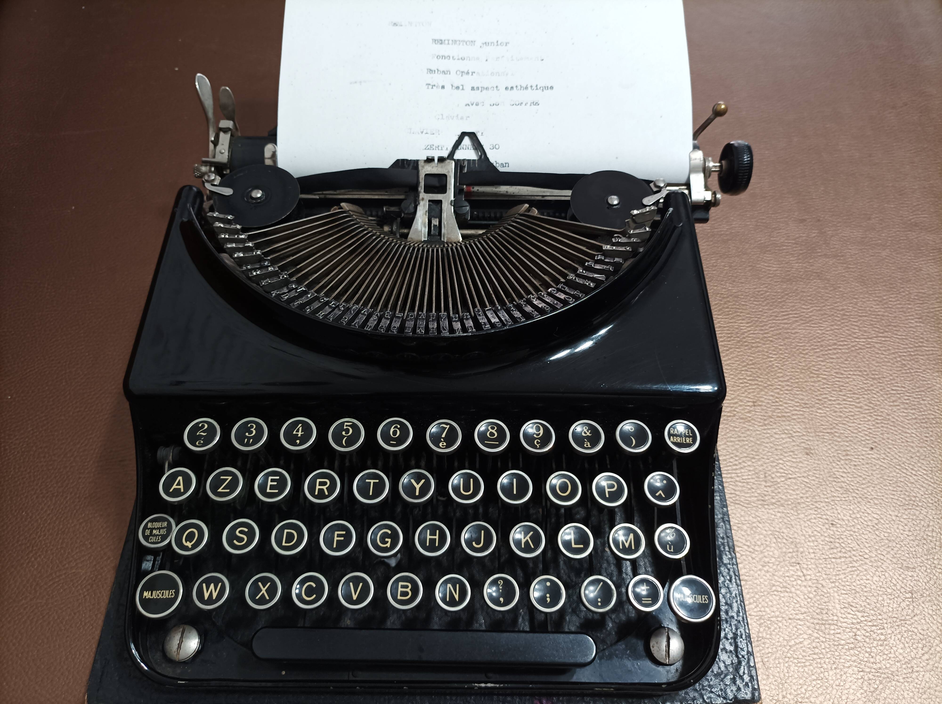 Remington Junior typewriter 1930s