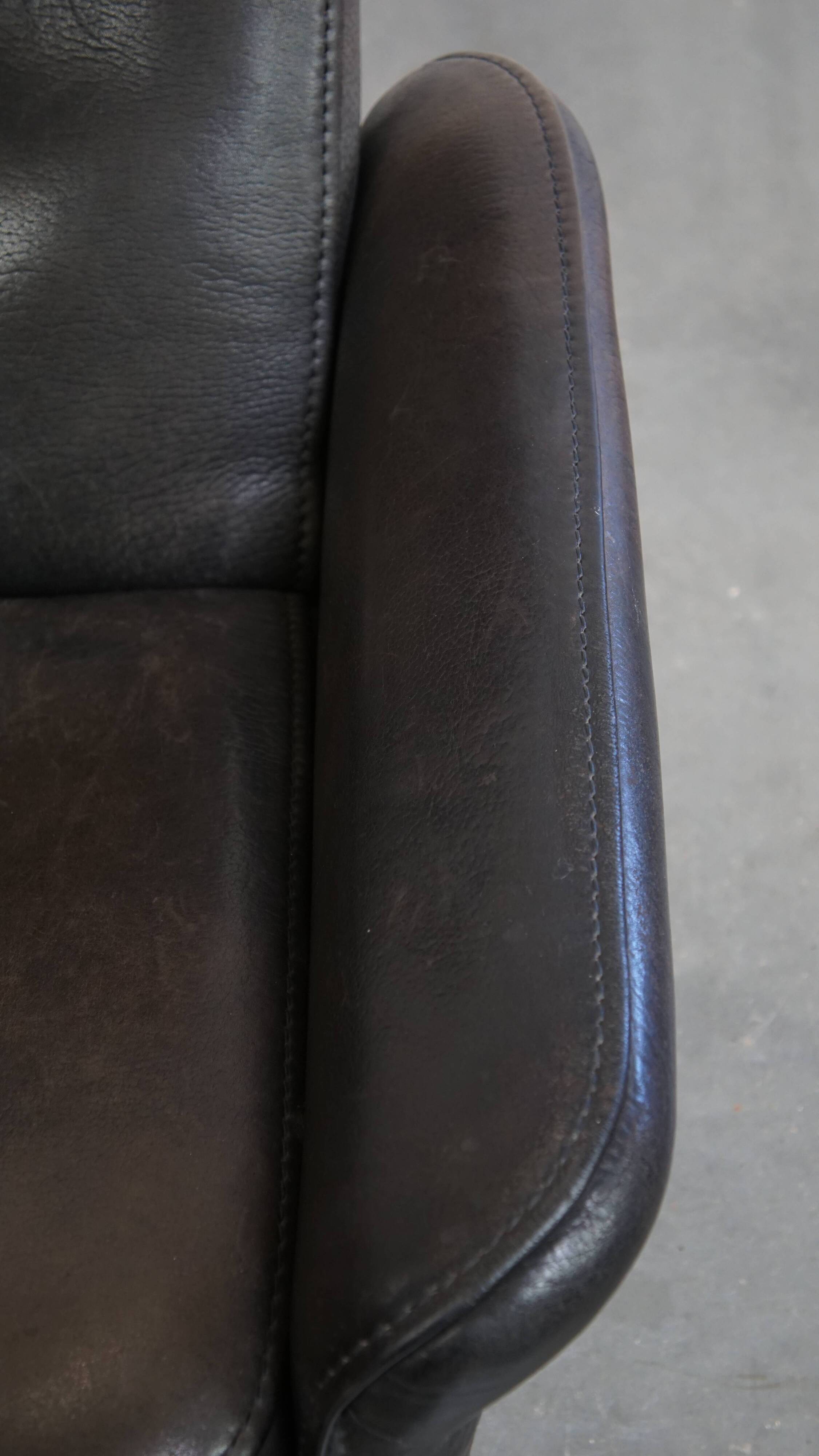 Vintage Leather Design Armchair by De Sede, Model DS50