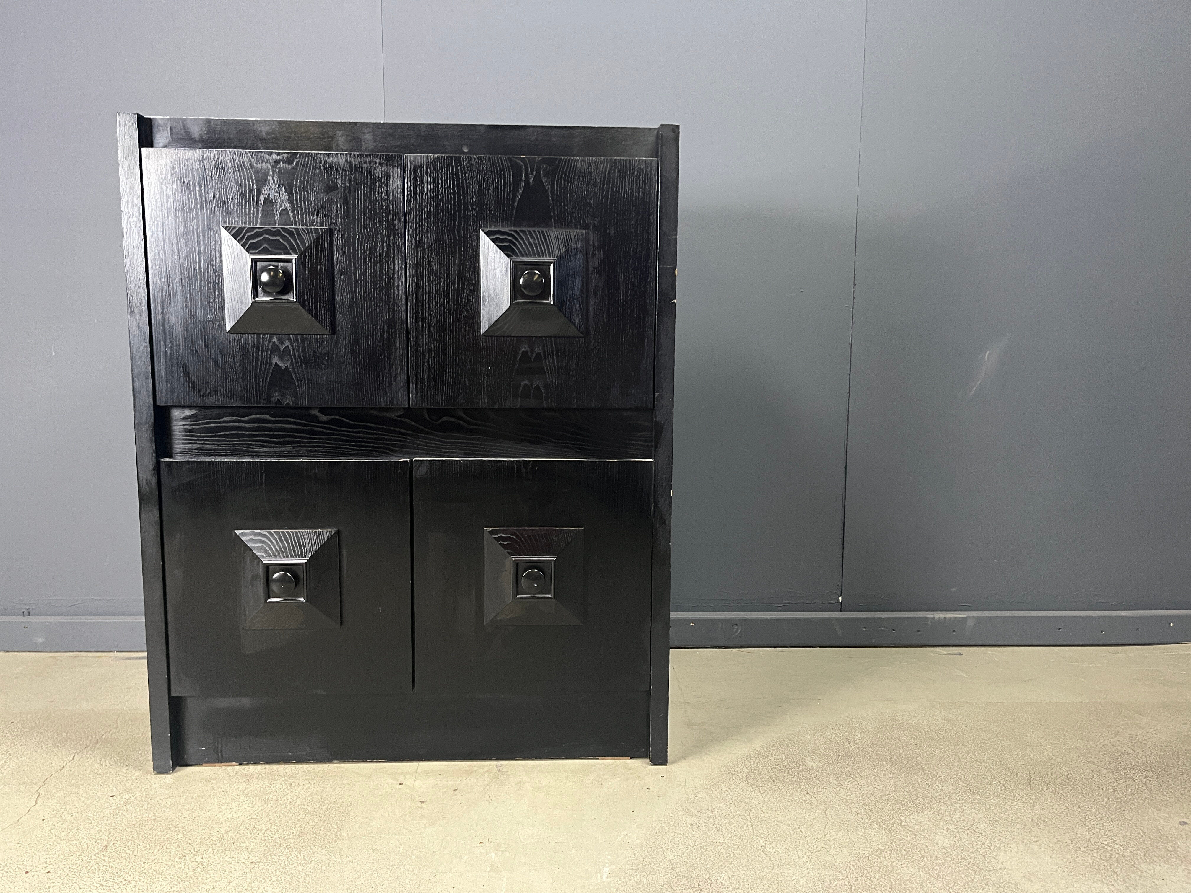 Brutalist bar cabinet, 1970s