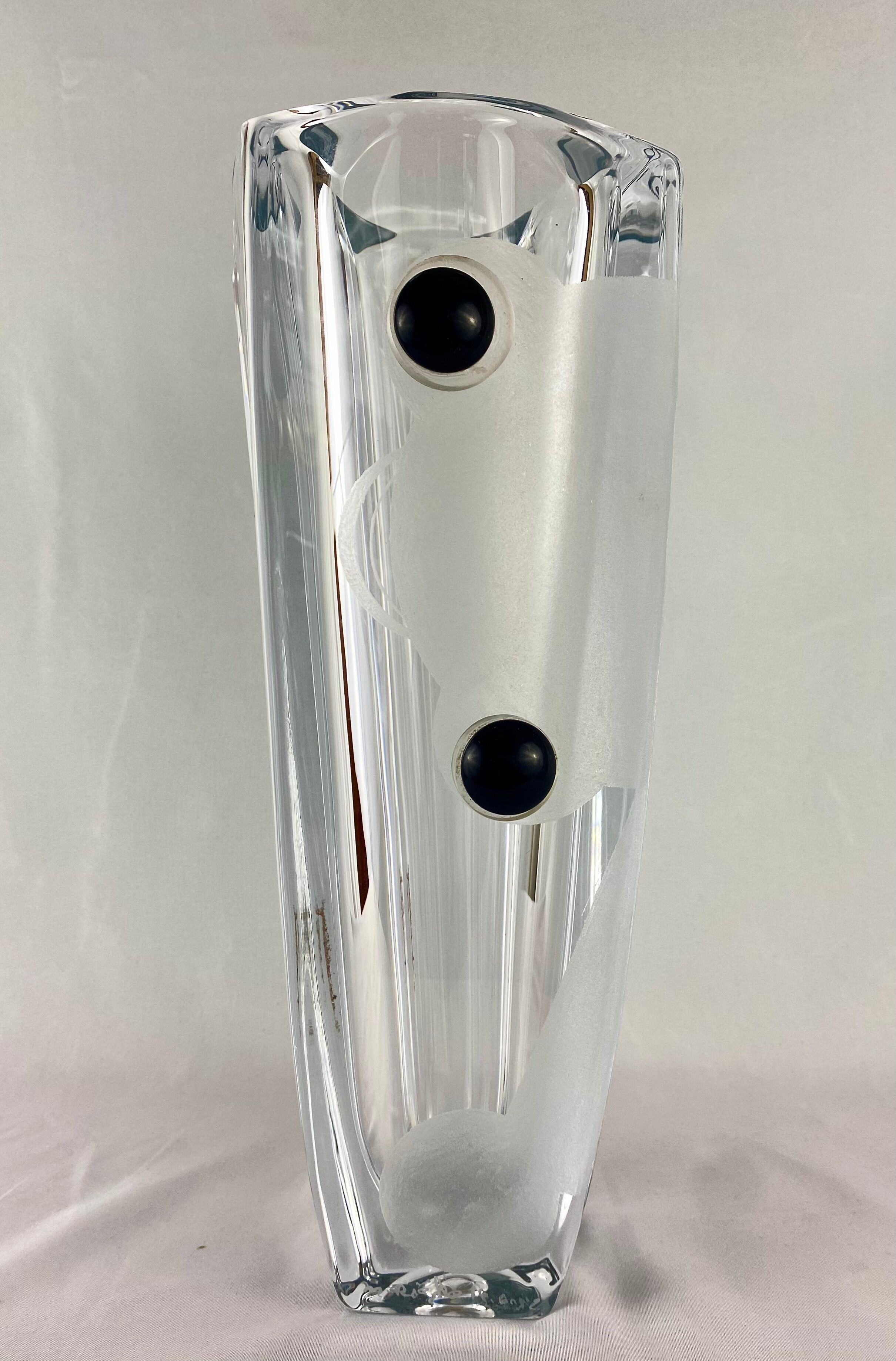 Magnifique vase signe de Adolphe Rieke