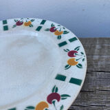 Gien compotier in fruit white ceramic
