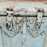 Antique Burmese teak dowry chest