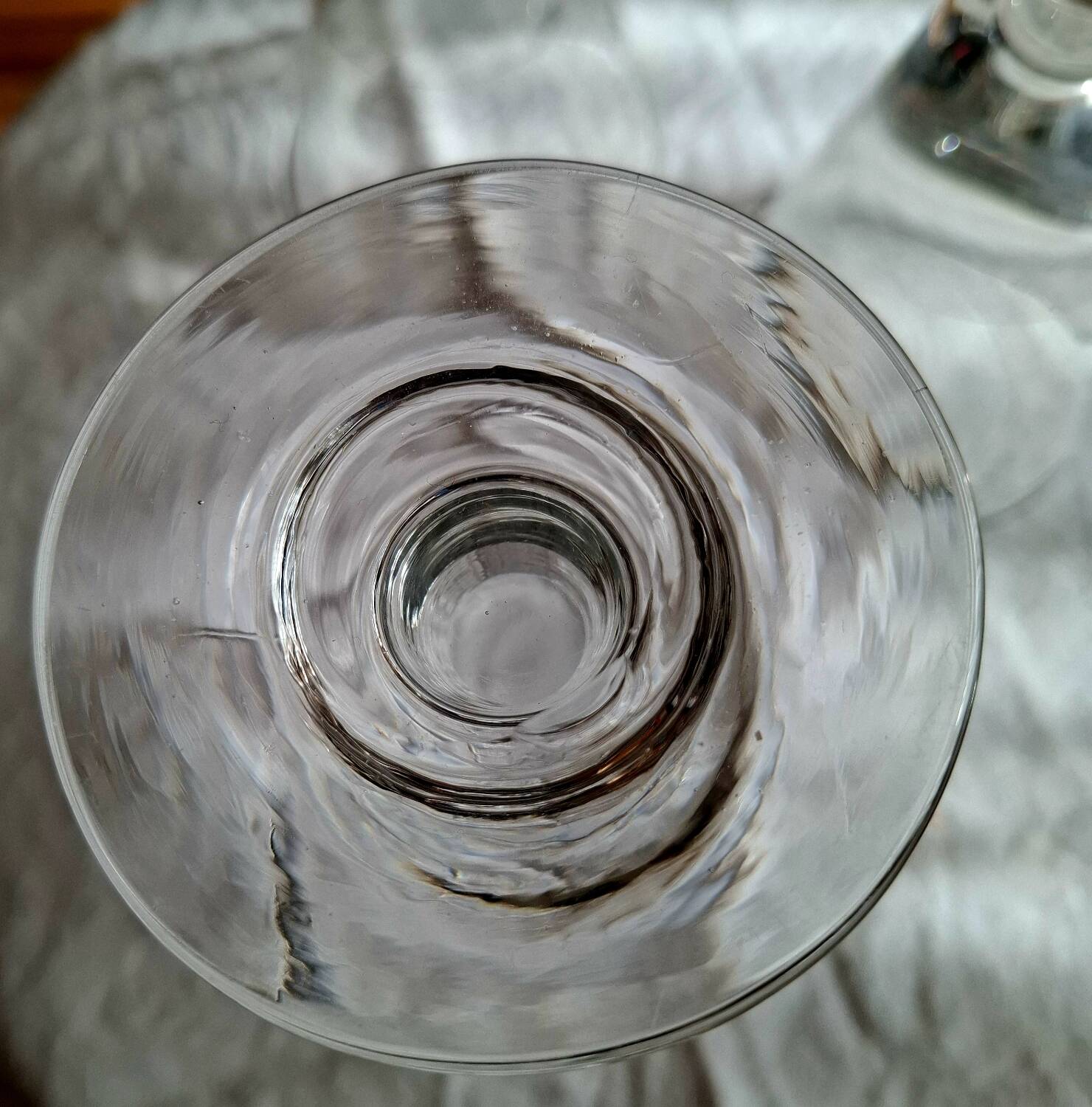 Trois verres coniques à dose  (absinthe)