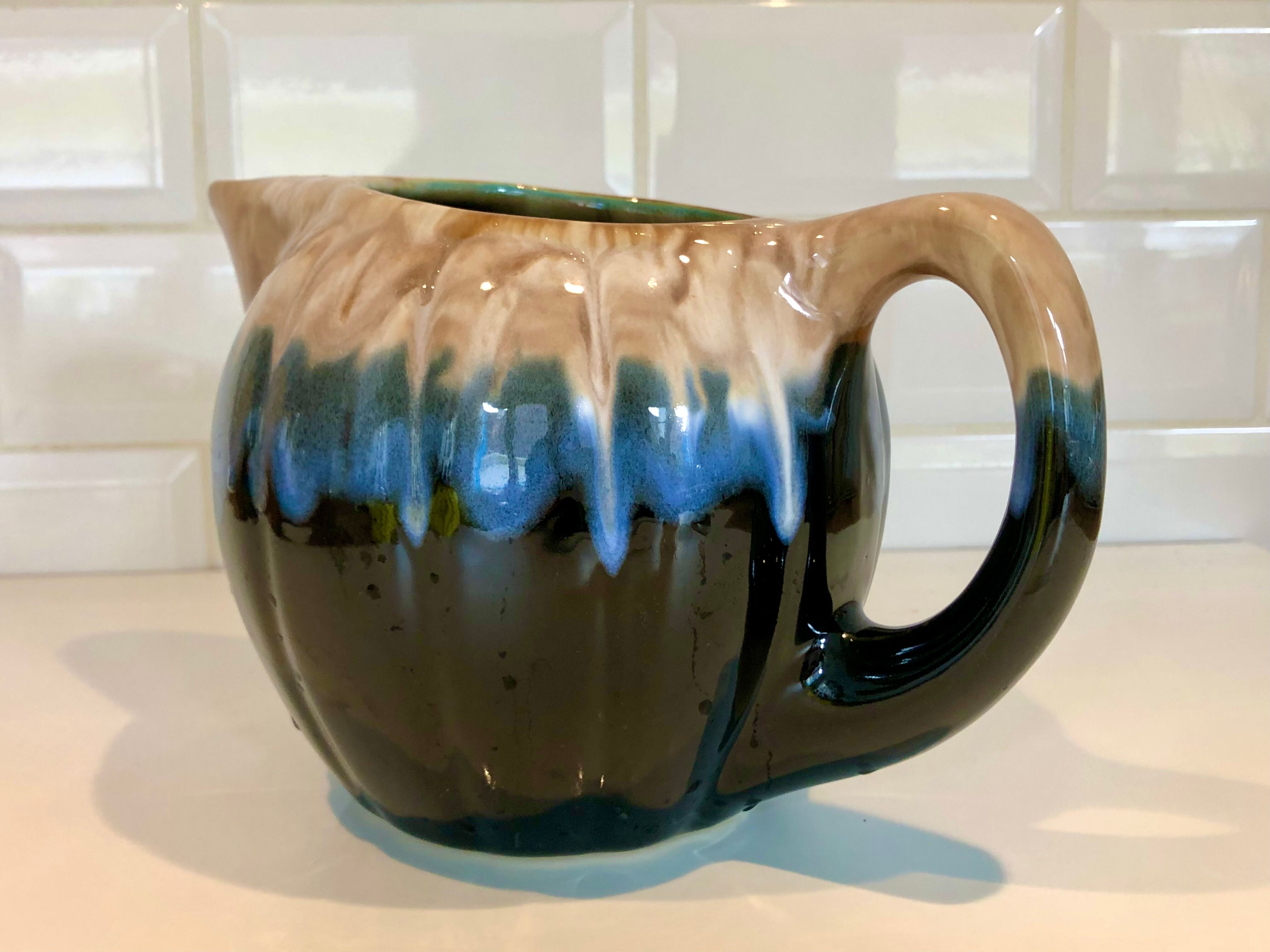 Pitcher "Pumpkin" -water pitcher from the 60s