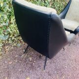 Paire de fauteuils vintage