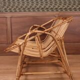 Rattan bench