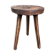 Tabouret de ferme en bois vintage