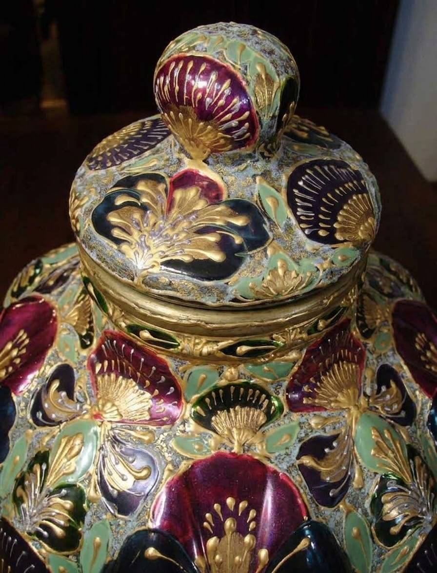 Art Nouveau table centrepiece, type Zaghini Italy.