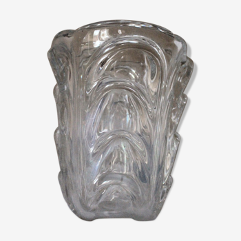Joseph Bleichner J.B. France Crystal vase