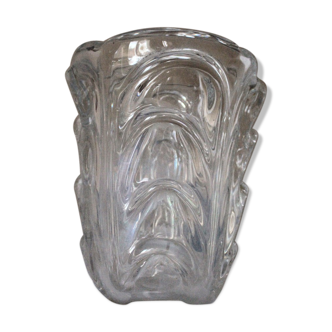Vase cristal Joseph Bleichner J.B. France