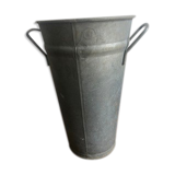 Zinc pot, florist vase