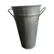 Pot en zinc, vase de fleuriste