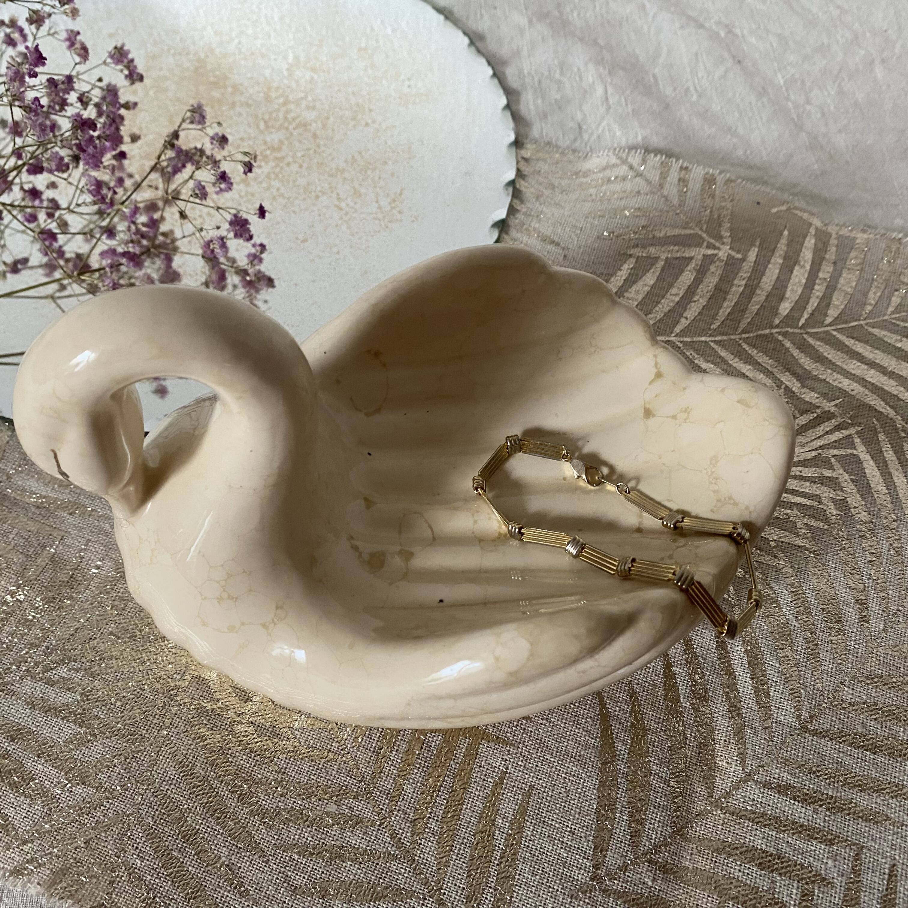 Soap holder, empty swan pocket, 80s