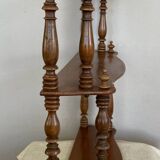 Napoleon III Wall Shelf in Walnut, 19th Century