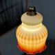 Vintage opaline pendant light
