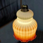 Vintage opaline pendant light