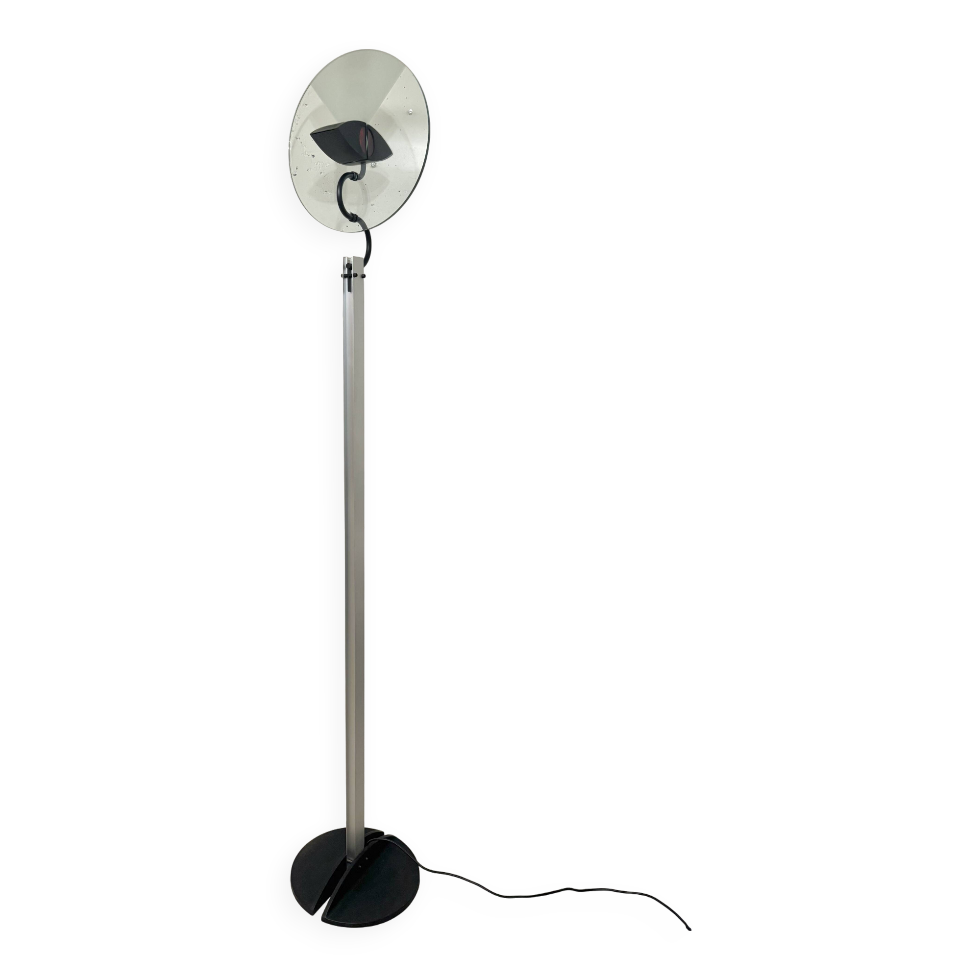 Olimpia floor lamp, Carlo Forcolini, artemide 1980