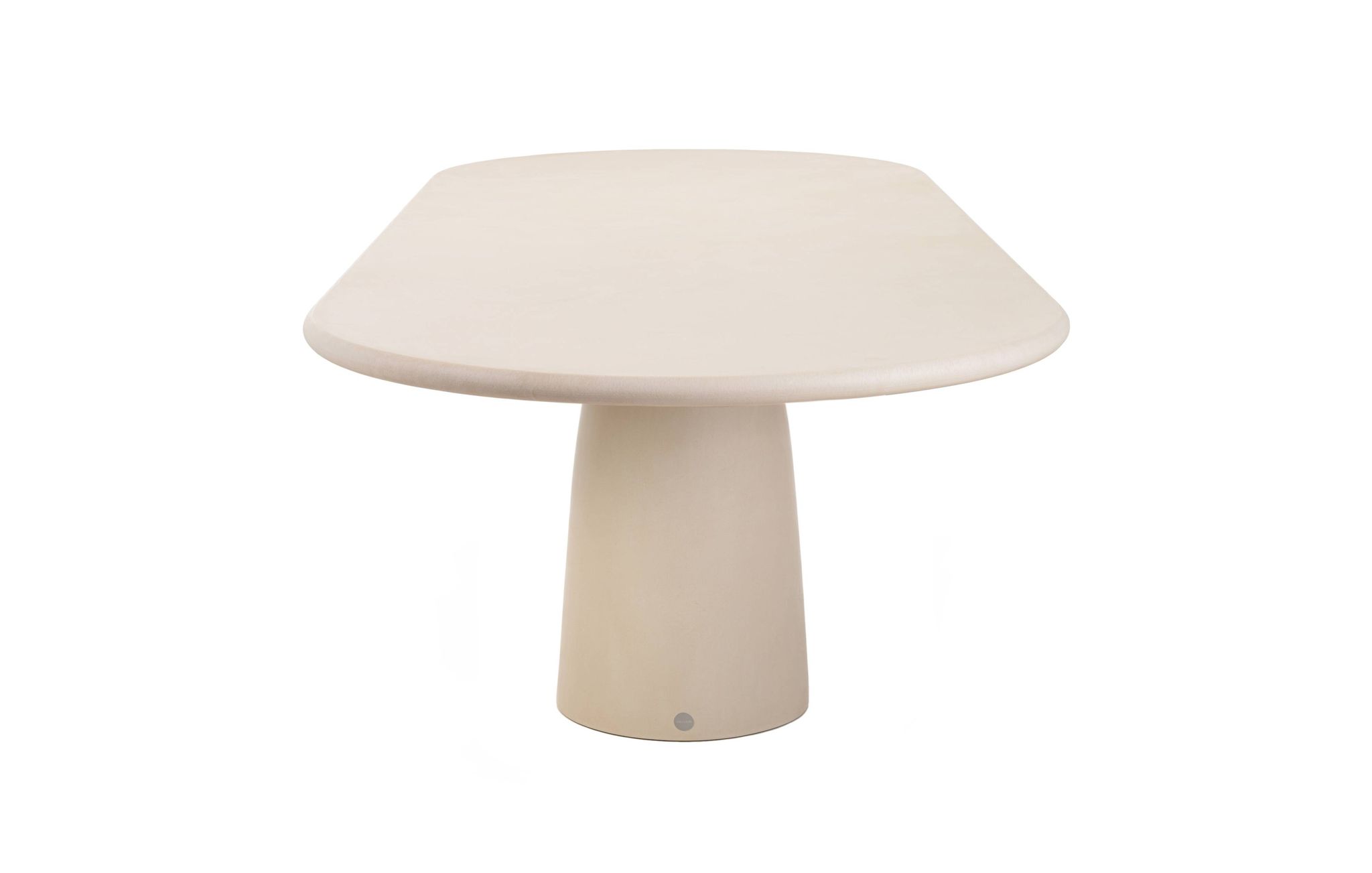 Handmade Contemporary Textured Premium Plaster Dining Table - Customizable